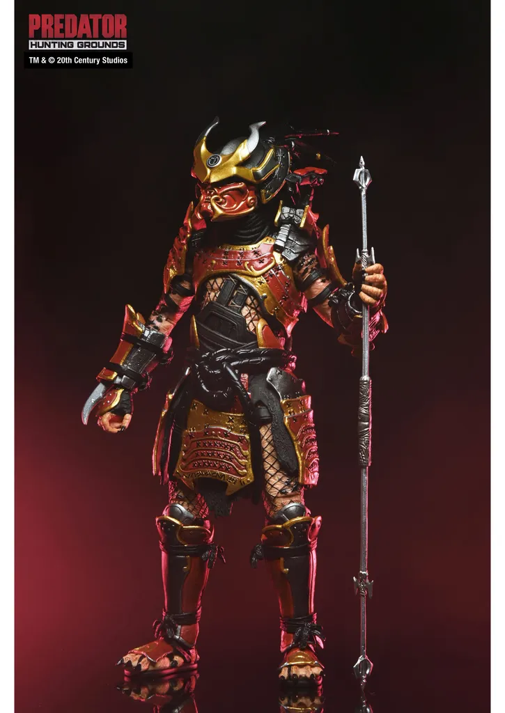 Figurine de collection Samouraï Predator Ultimate articulée de 17cm - 2