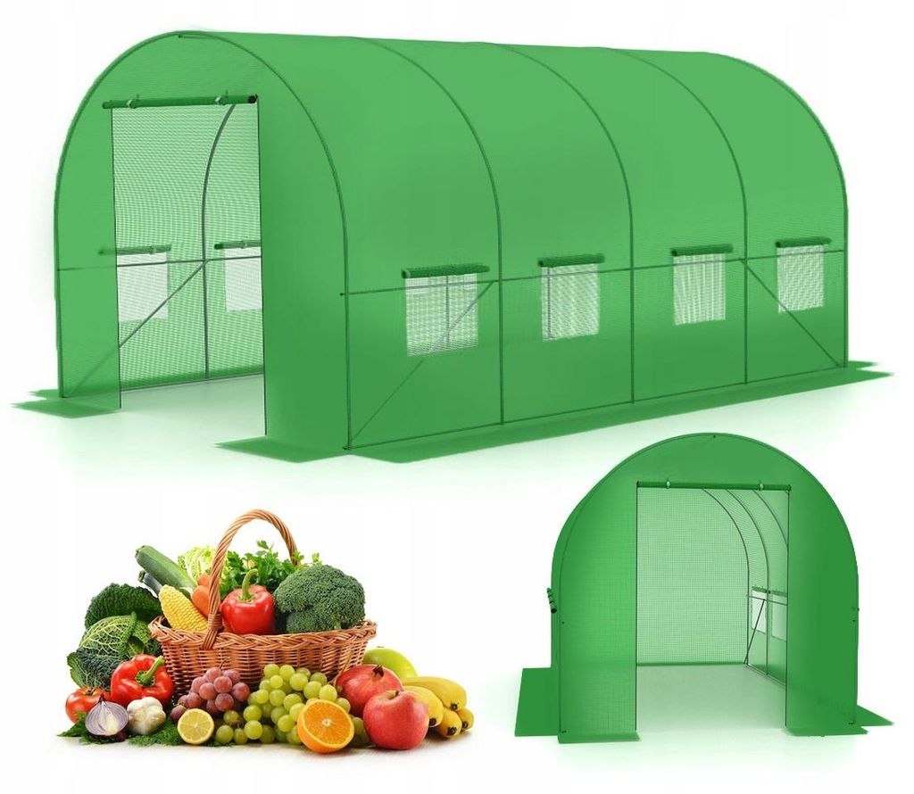 Tunel Foliowy Szklarnia 2,5x4 Eurohit Garden 400cm Zdjęcie produktu 