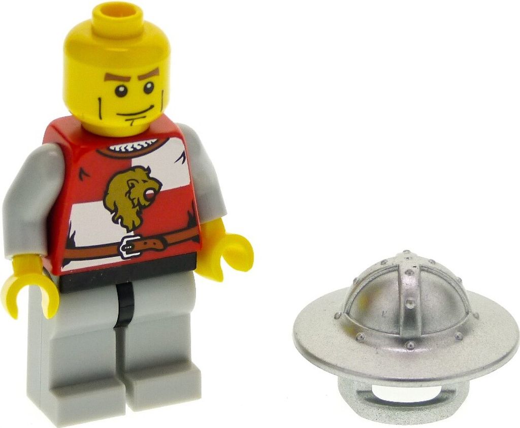 1x Lego Minifigur Ritter Kingdoms Lion Knight Quarters Löwe Produktbild 