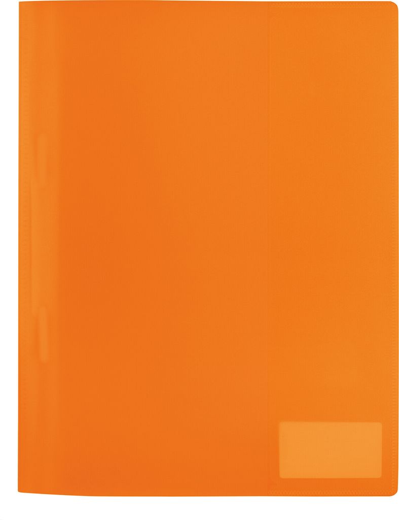 HERMA Schnellhefter aus PP DIN A4 transluzent-orange Produktbild 