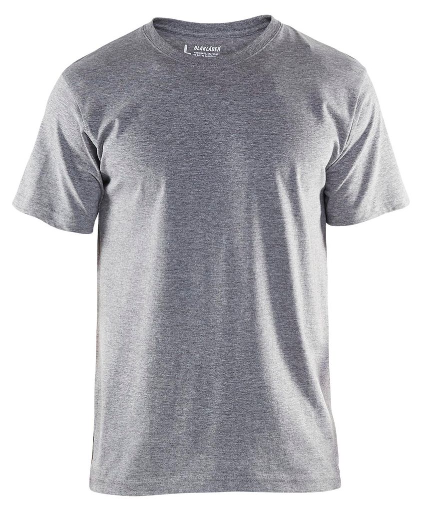 Blakläder T-Shirt 3300, Farbe:Grau Melange, Größe:4XL