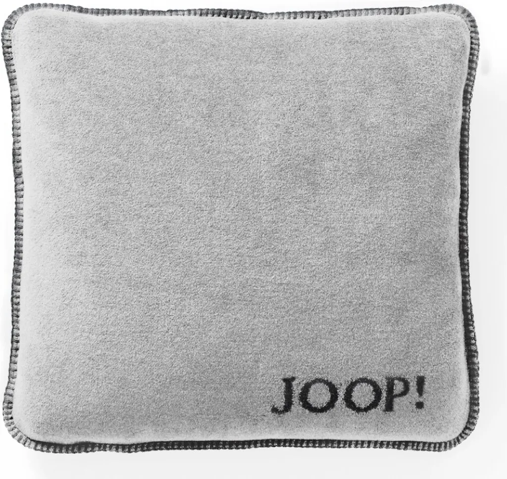 JOOP! Fodera Cuscino Doubleface 50x50 Antracite | Design Esclusivo