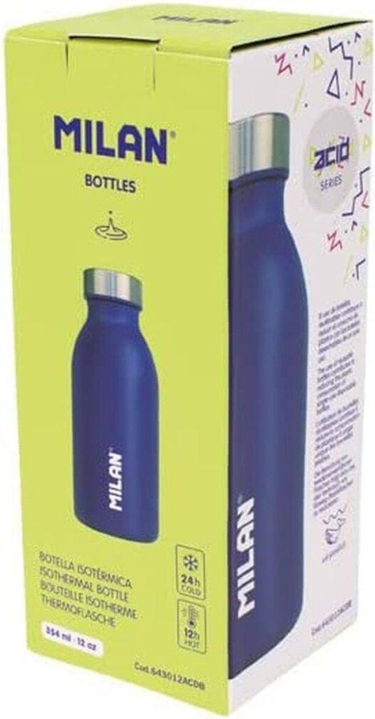 Butelka termiczna Milan Acid 354 ml niebieska Obrázek produktu 