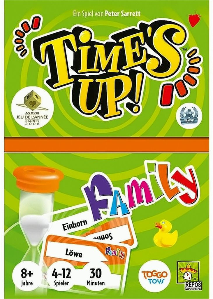 Repos Productietijd! Familie spel. Raadspel voor 4-12 Productafbeelding 