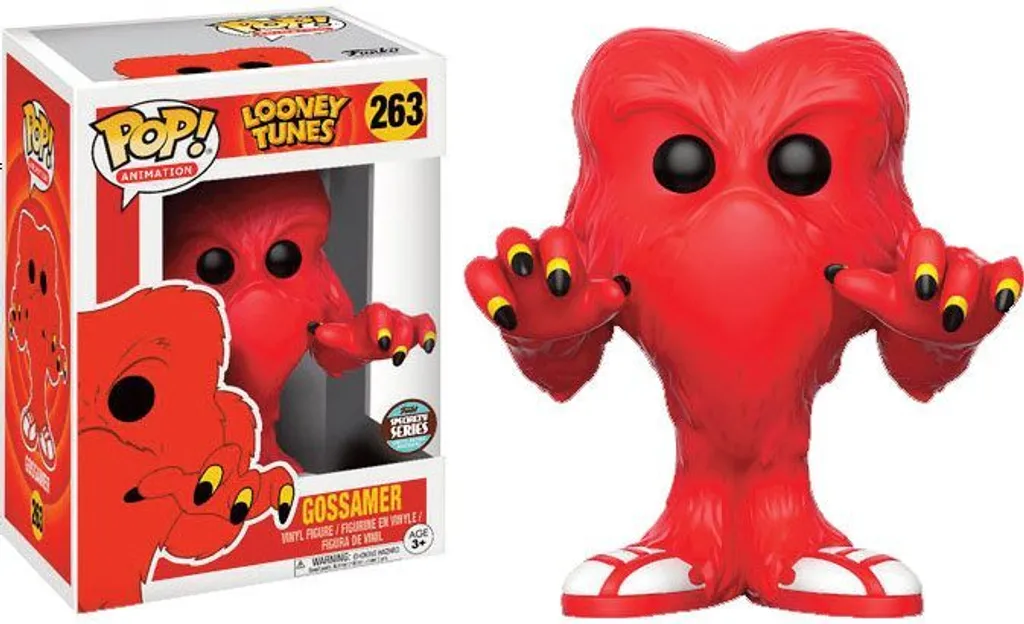 Figurine Funko Pop Gossamer Looney Tunes 9 cm Objet Déco de Collection
