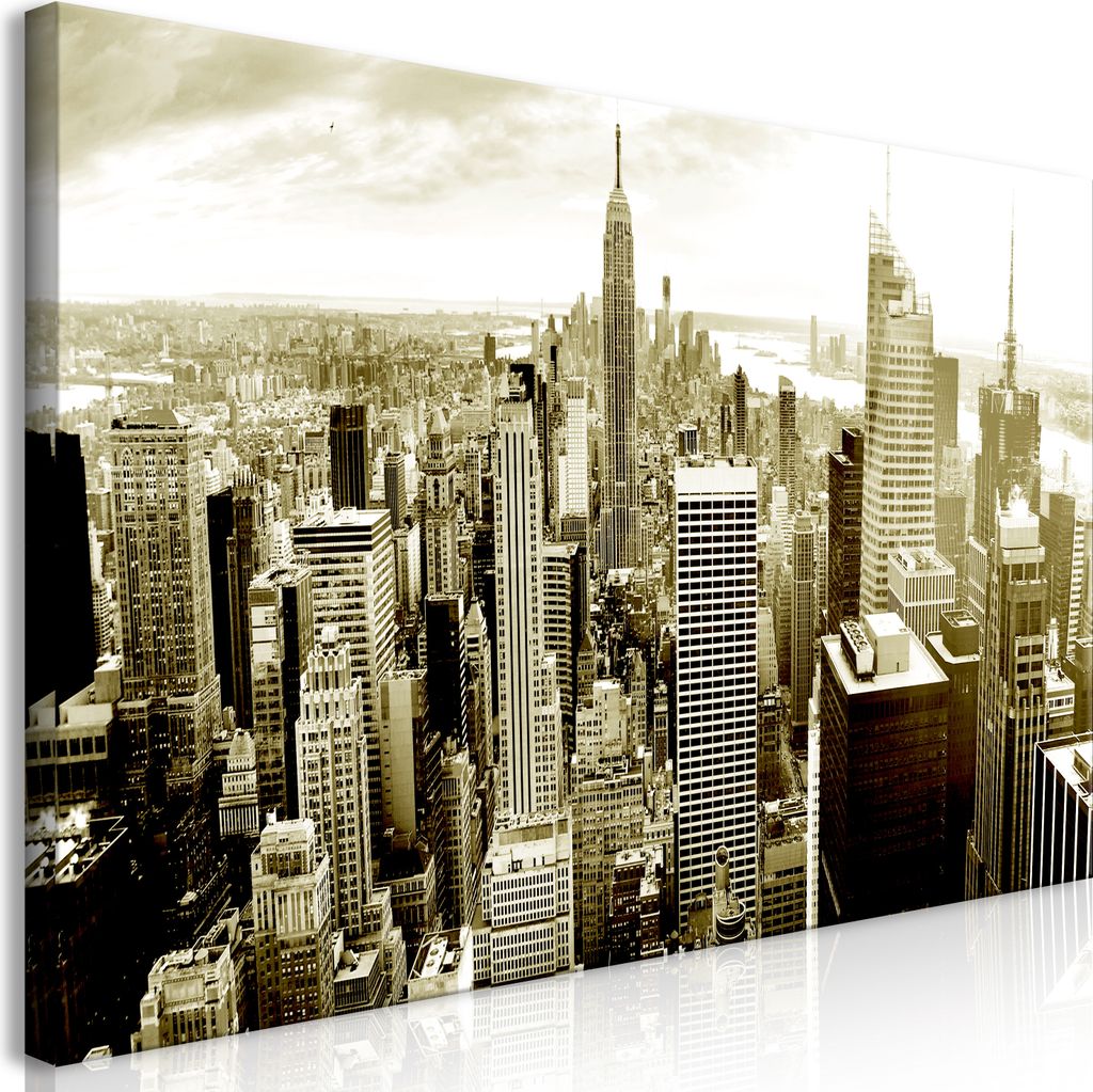 Wandbild Mega XXXL New York 250x125 cm Einteiliger XXL-Format Kunstdruck zur Selbstmontage Leinwandbilder moderne Bilder DIY Wanddekoration Wohnung...