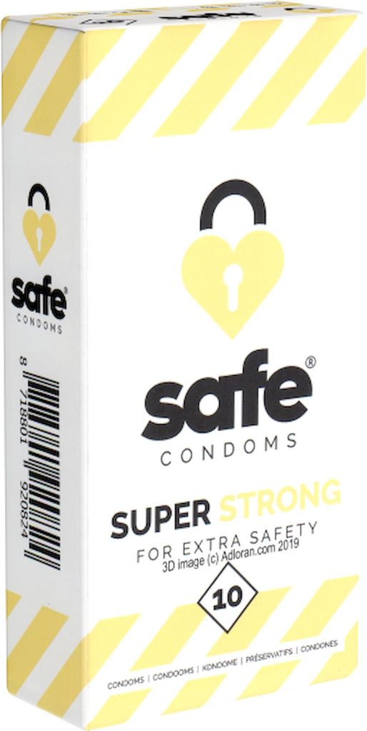 SAFE Kondome Super Strong für extra Sicherheit (10 Stück) Produktbild 