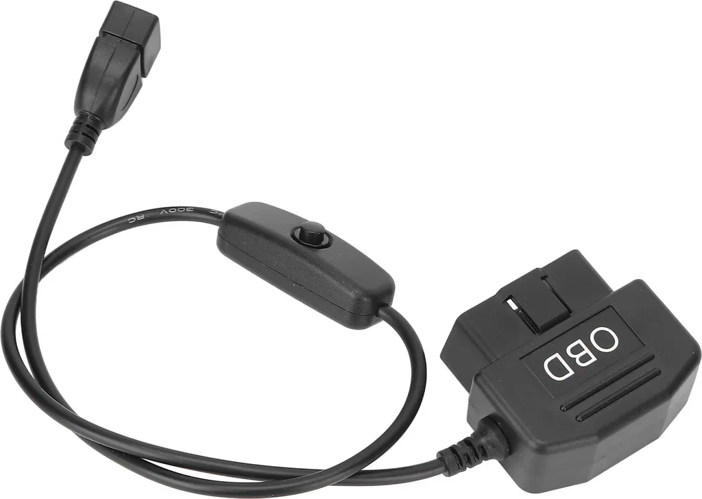 Cavo OBD USB 18,9 Pollici - Caricatore Invisibile per Dashcam e GPS