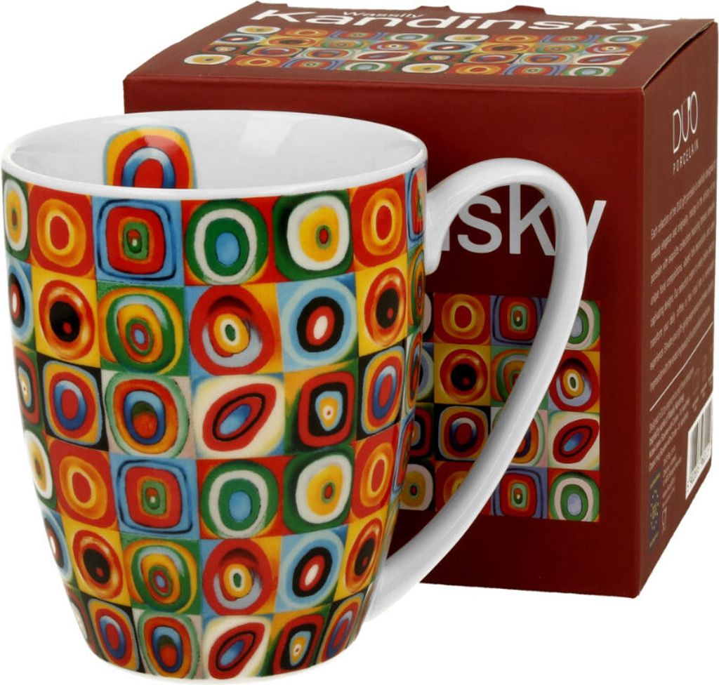 DUO ART GALLERY Klassischer Becher 360 ml SQUARES WITH Image du produit 