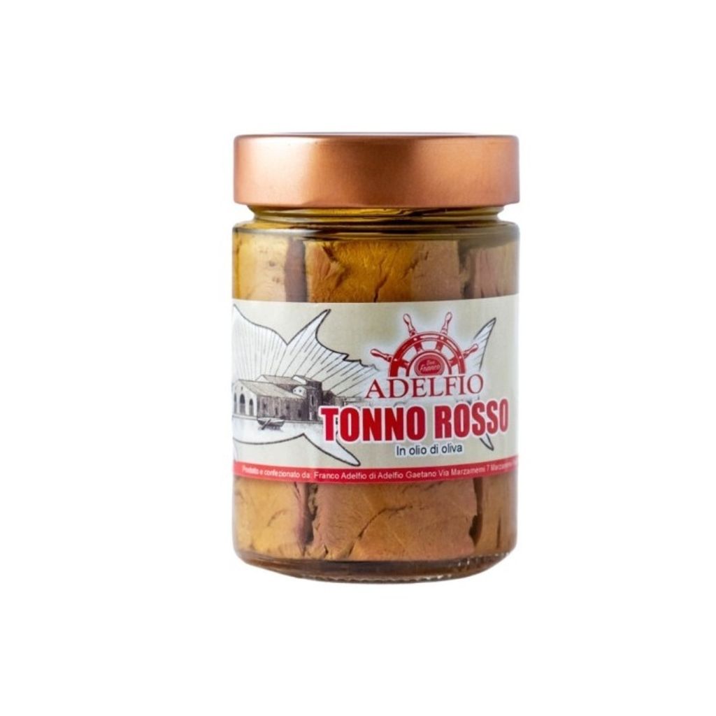 Roter Thunfisch in Olivenöl, 330 g (Tonno Rosso in olio di oliva)