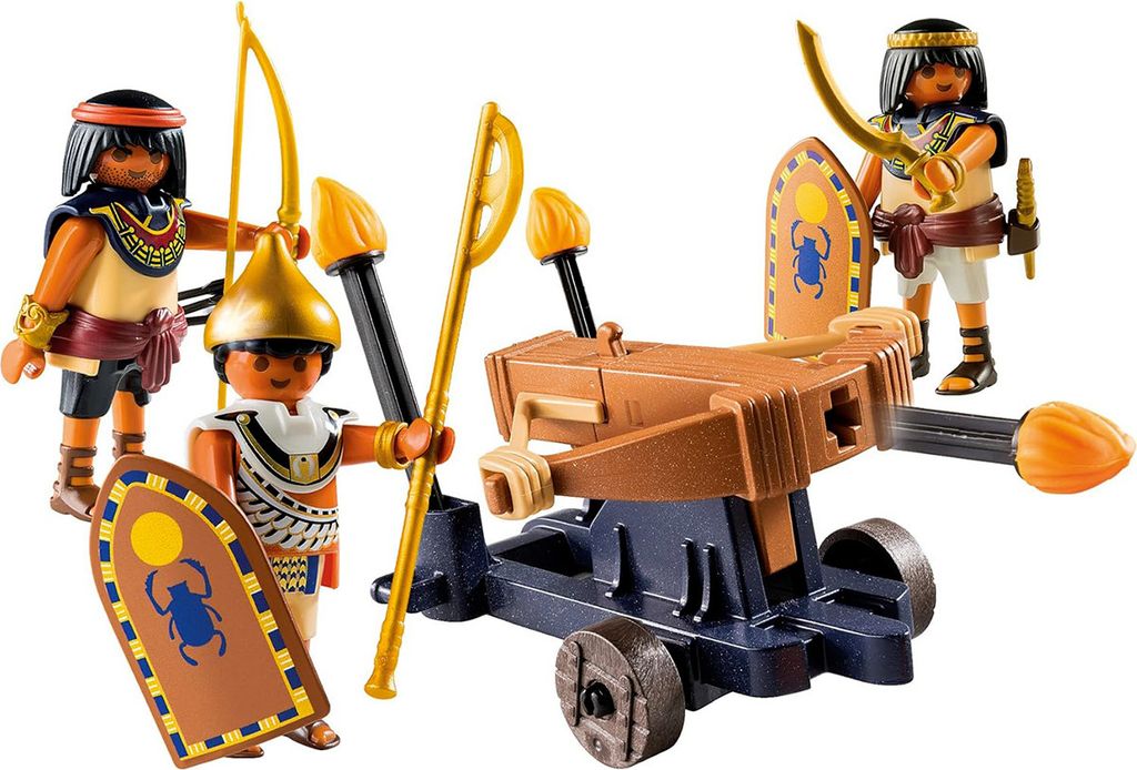 PLAYMOBIL, Mini-Figuren Ägyptische Pharao-Soldaten mit Produktbild 