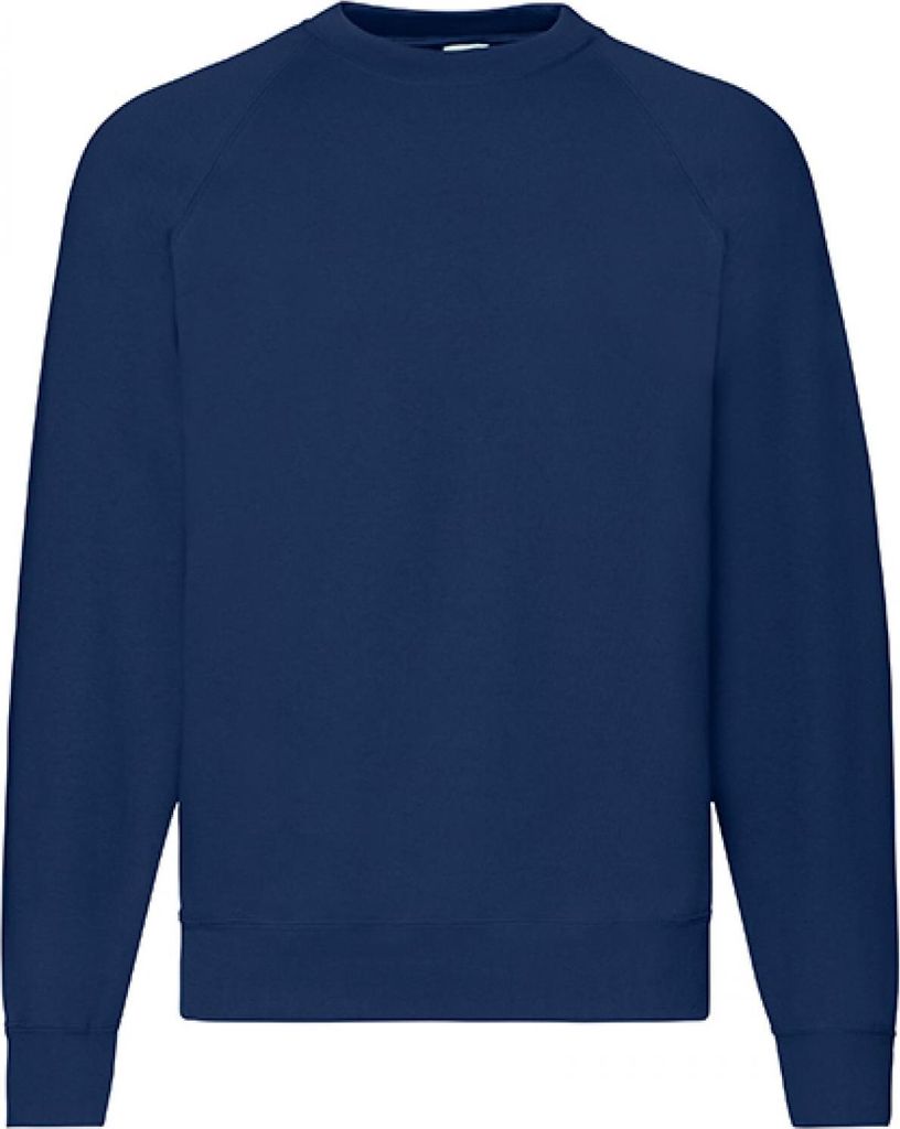 Fruit of the Loom 62-216-0 | Classic Raglan Sweatshirt Pullover - Farbe: Navy - Größe: XXL