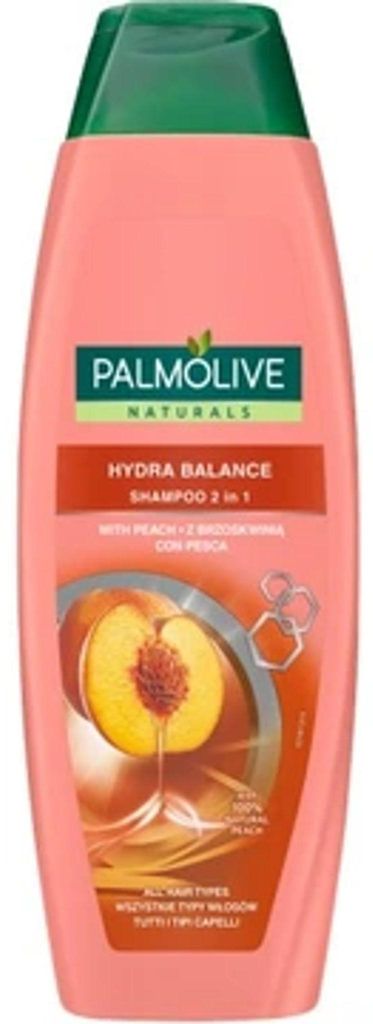 Palmolive, Szampon do wlosow 2w1 Brzoskwinia, 350 ml Zdjęcie produktu 
