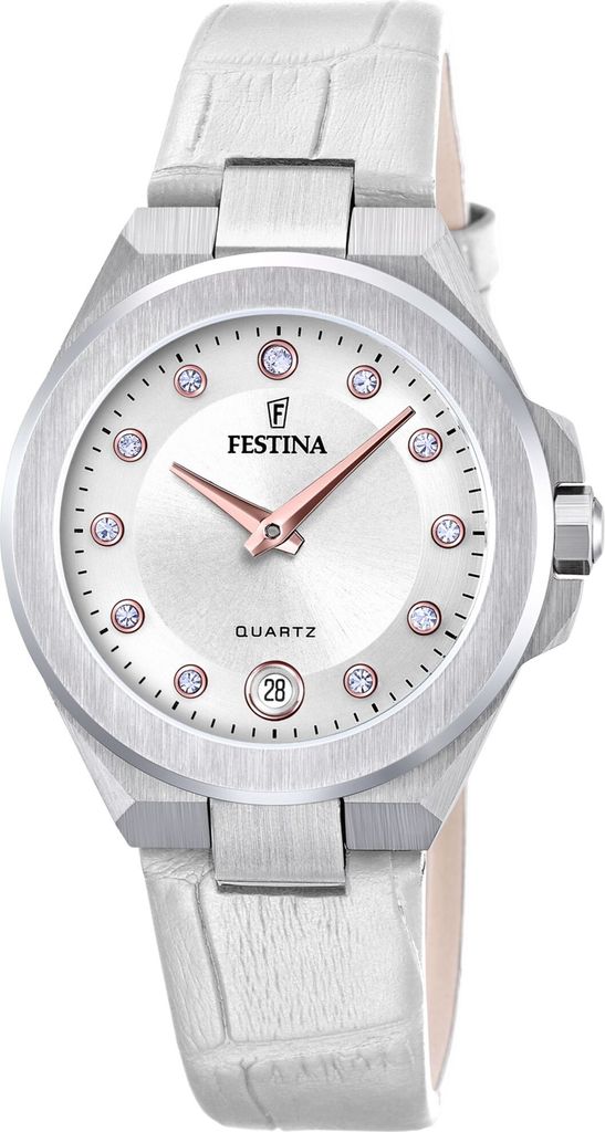 Festina Uhr F20701-1 CYRKONIE weiß