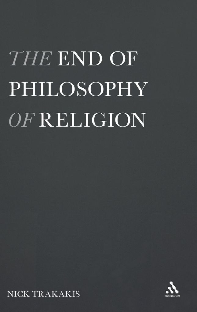 The End of Philosophy of Religion