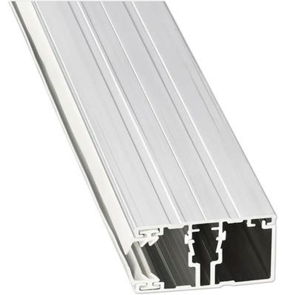 Gutta Alu Randabschluss Schraubprofil für 16 mm Doppelstegplatten L = 3500 mm