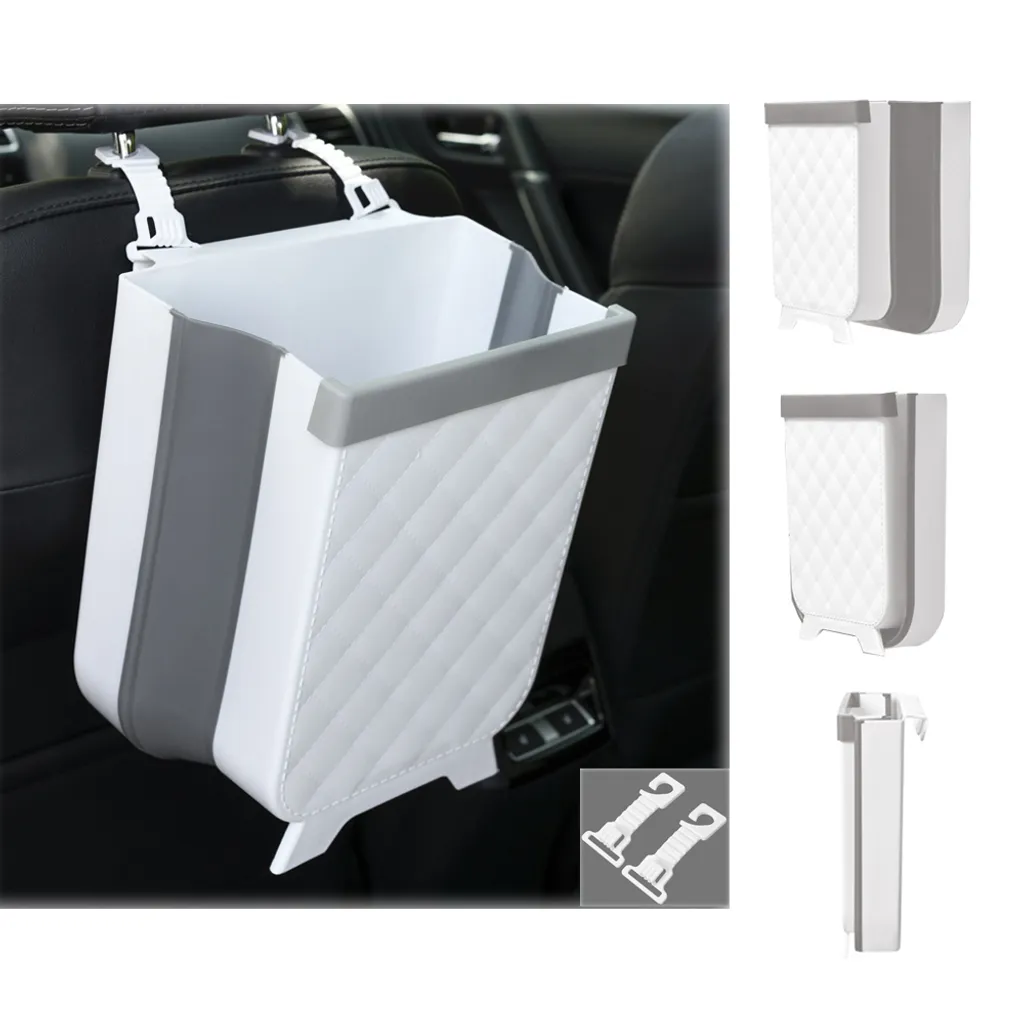 Auto Mülleimer Faltbar - Schwarz, Praktischer Abfalleimer Für Auto & Reisen