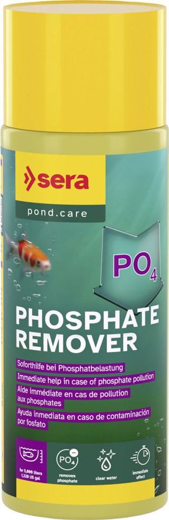 Sera Pond Teichpflege Phosphate Remover gegen Algen 500 ml