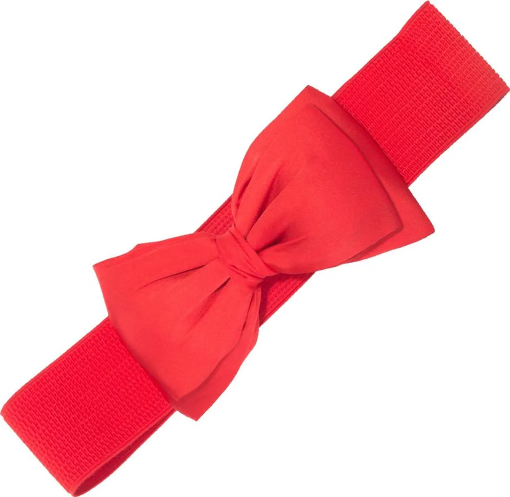 Cintura Elastica Bella Belt Red 3XL/4XL | Banned Apparel Vintage Style