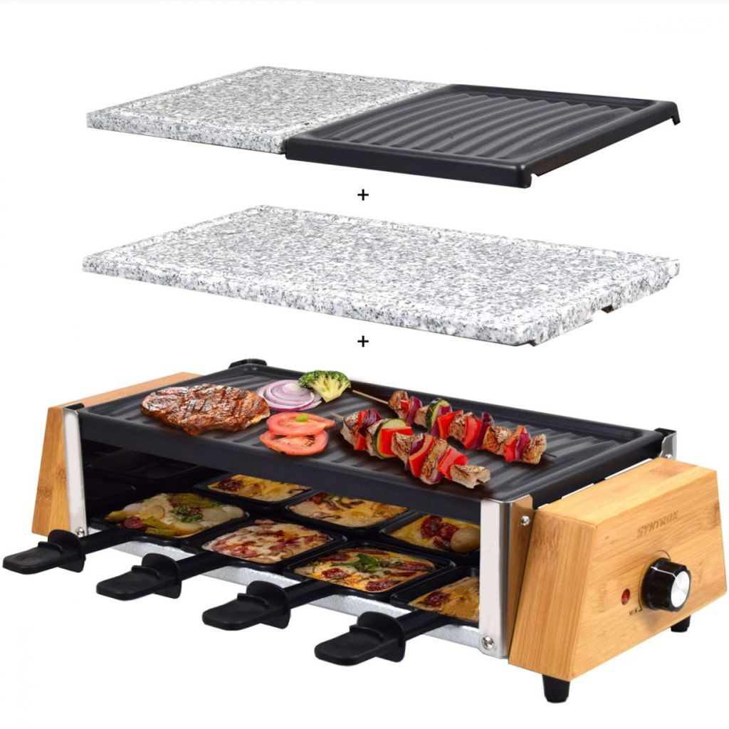 Syntrox Raclette-Grill Set Murten avec plaques Image du produit 