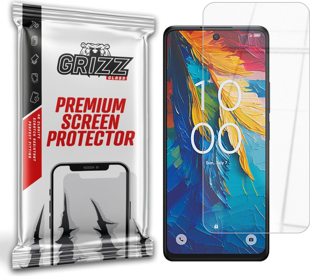 Hybriertes Glas GrizzGlass HybridGlass für TCL 50 XL NXTPAPER