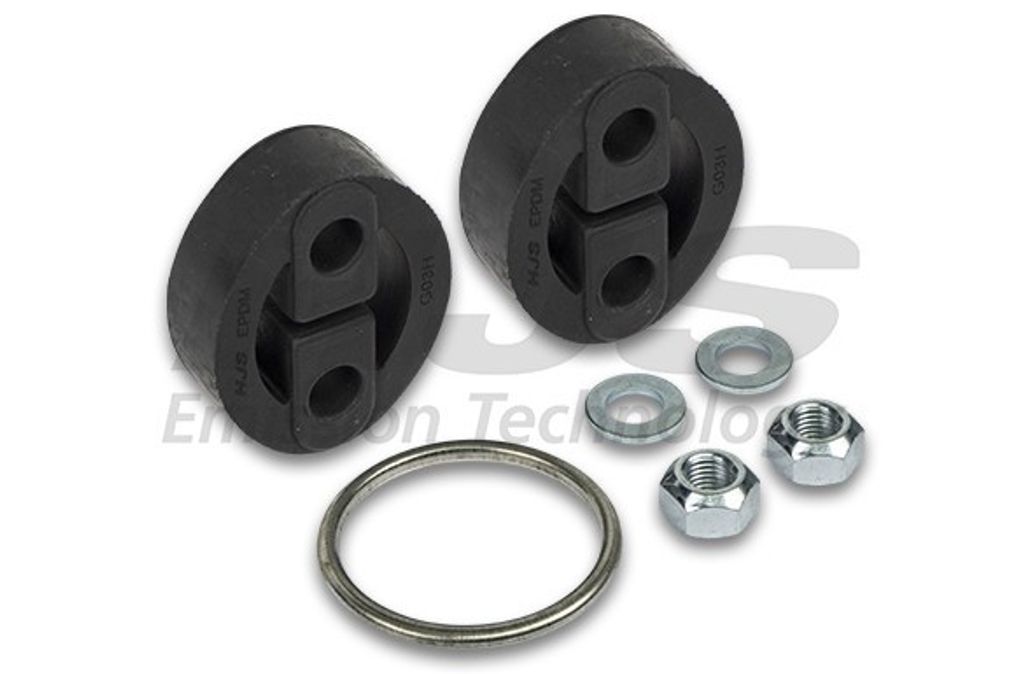 HJS 82 47 8347 Montagesatz Auspuffanlage Abgasanlage für SUZUKI JIMNY (FJ)