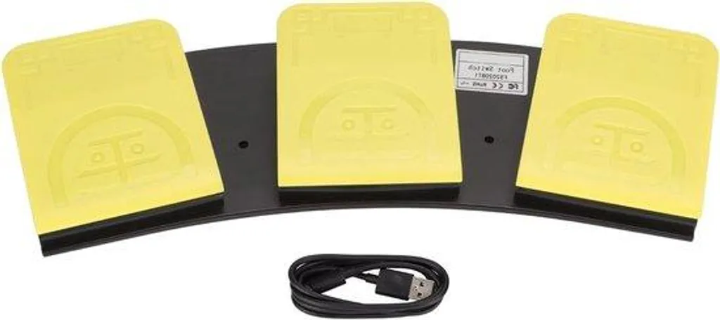Pédalier ergonomique Bluetooth USB 3 pédales pour réduire la fatigue main