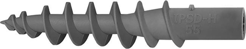 Dämmstoffdübel IPSD-H 55 RAL 7045 - Grau - 50er Packung - Produktbild 