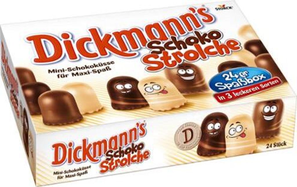 Dickmanns Mini Strolche 24ST 200g Produktbild 