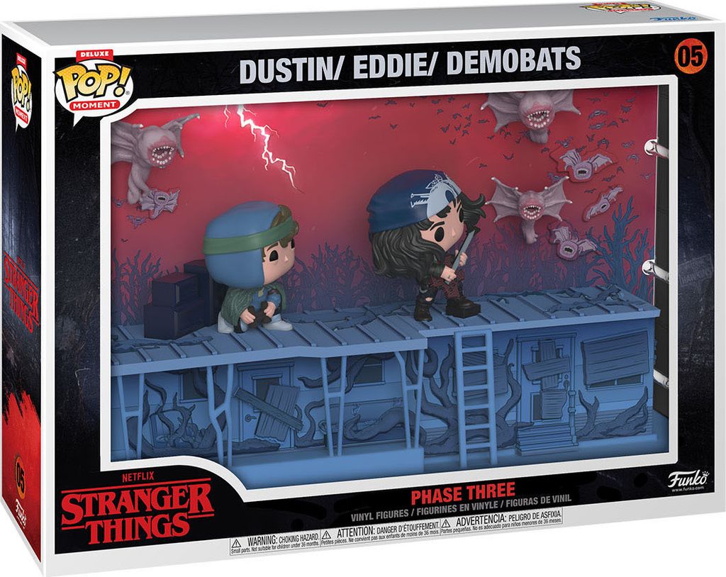 Stranger Things POP Moments Deluxe Vinyl Figuren 2er-Pack Produktbild 