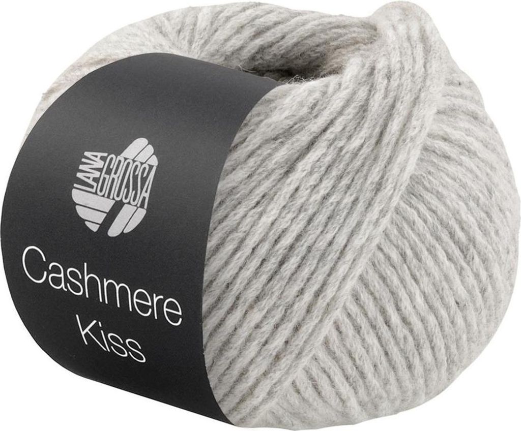 Lana Grossa - Cashmere Kiss 0105 hellgrau Produktbild 