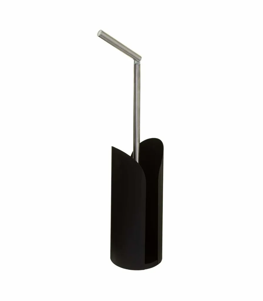 Portarotolo 2-in-1 5five Simply Smart Nero Colorama Metallo 160884J - 9