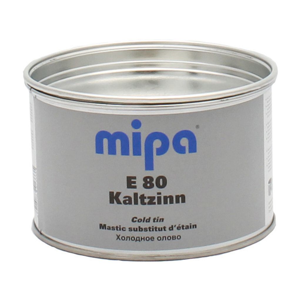 Mipa E 80 Kaltzinn Hochwertiger Epoxy-Füllspachtel 1 KG Produktbild 