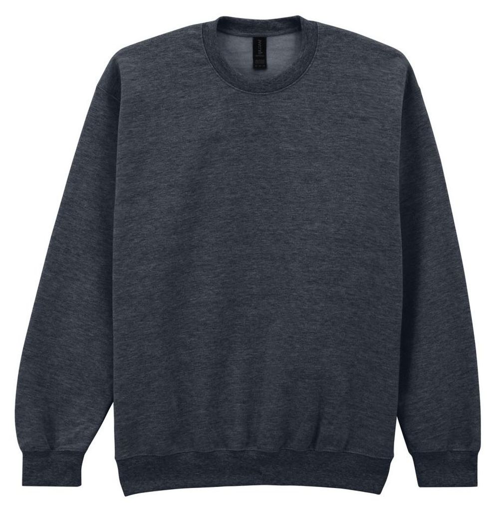 Gildan - "Softstyle" Sweatshirt Fleece für Herren/Damen Uni FK2825 (M) (Grau meliert)