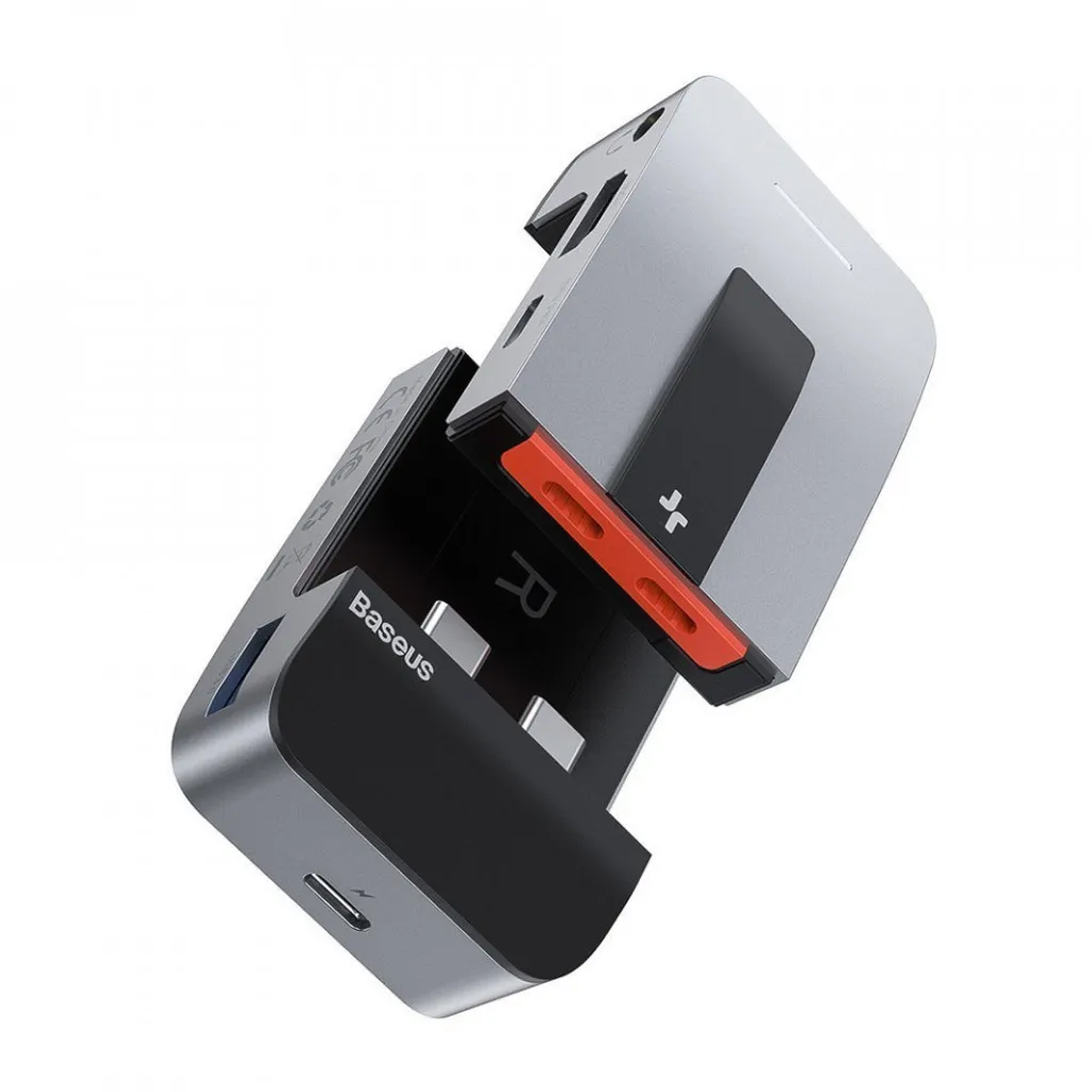 Hub USB Multifonction Adaptateur MacBook Pro Type C 6 en 1