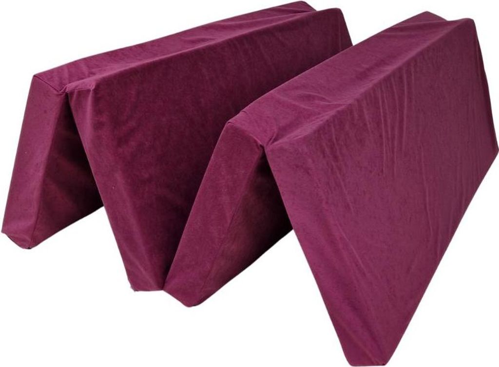 Materasso pieghevole in schiuma 180 x 120 x 8 cm 1224 Immagine del prodotto 