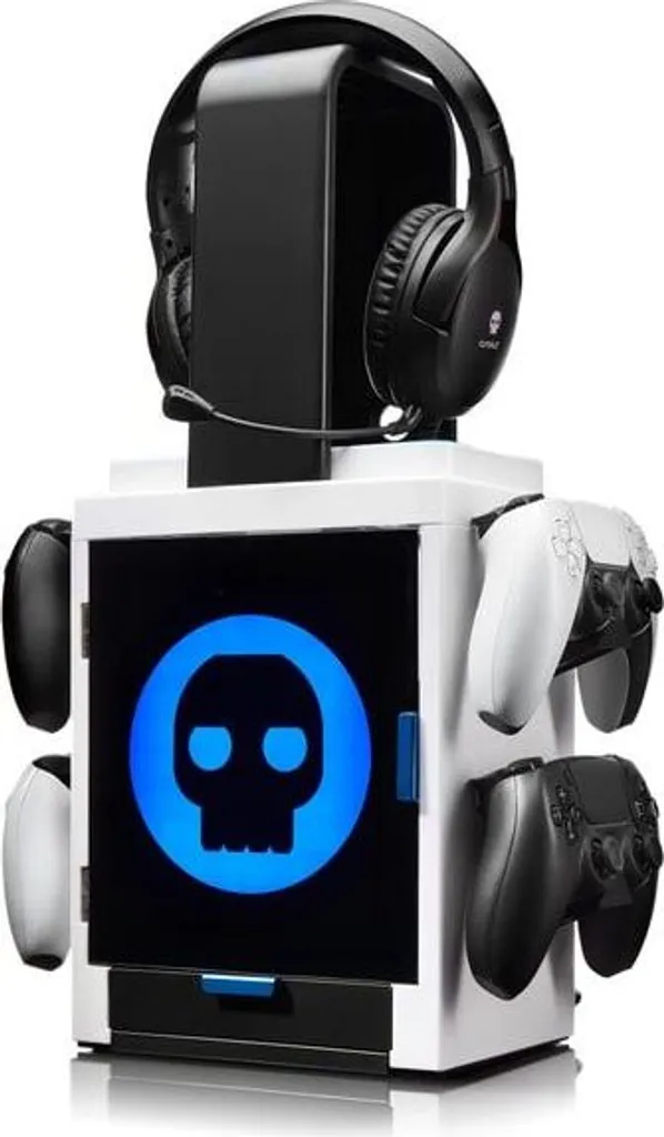 Numskull Accessori Gaming Locker: Stand Cuffie e Giochi Professionale