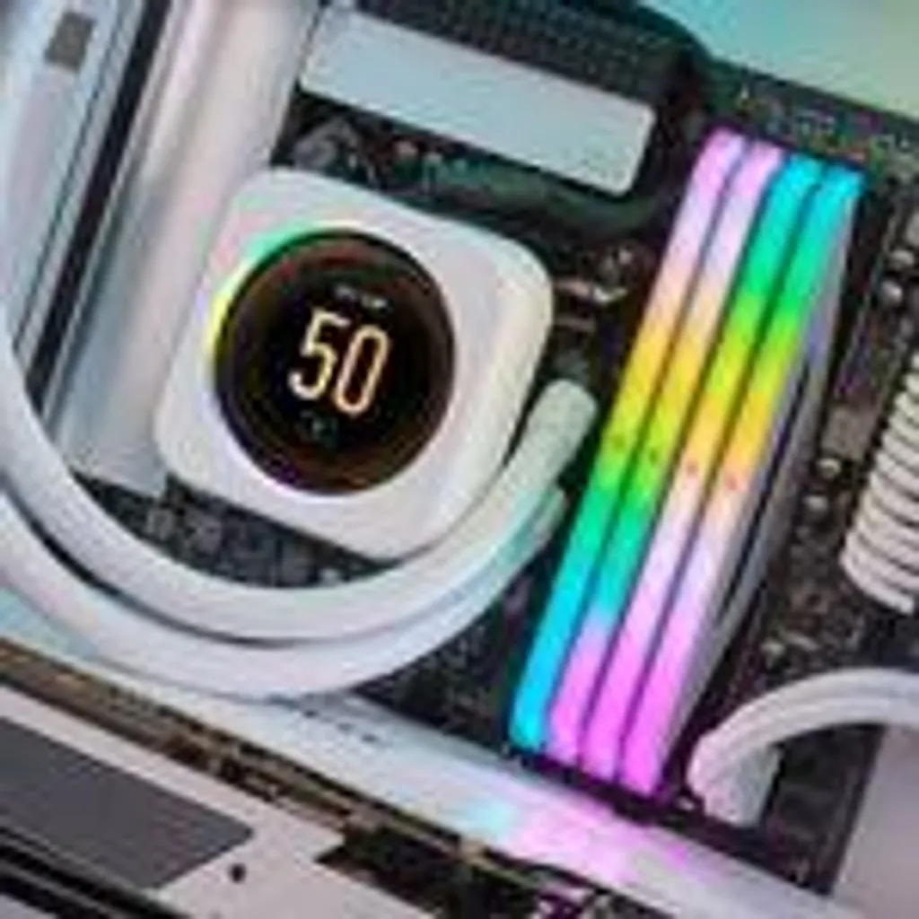 Écran LCD Personnalisable Corsair iCUE ELITE Kit d'Évolution Blanc PC - 7