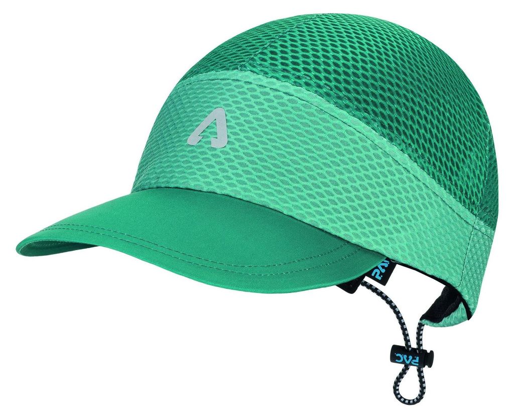 P.A.C. Mesh Run Cap Dual Teal -