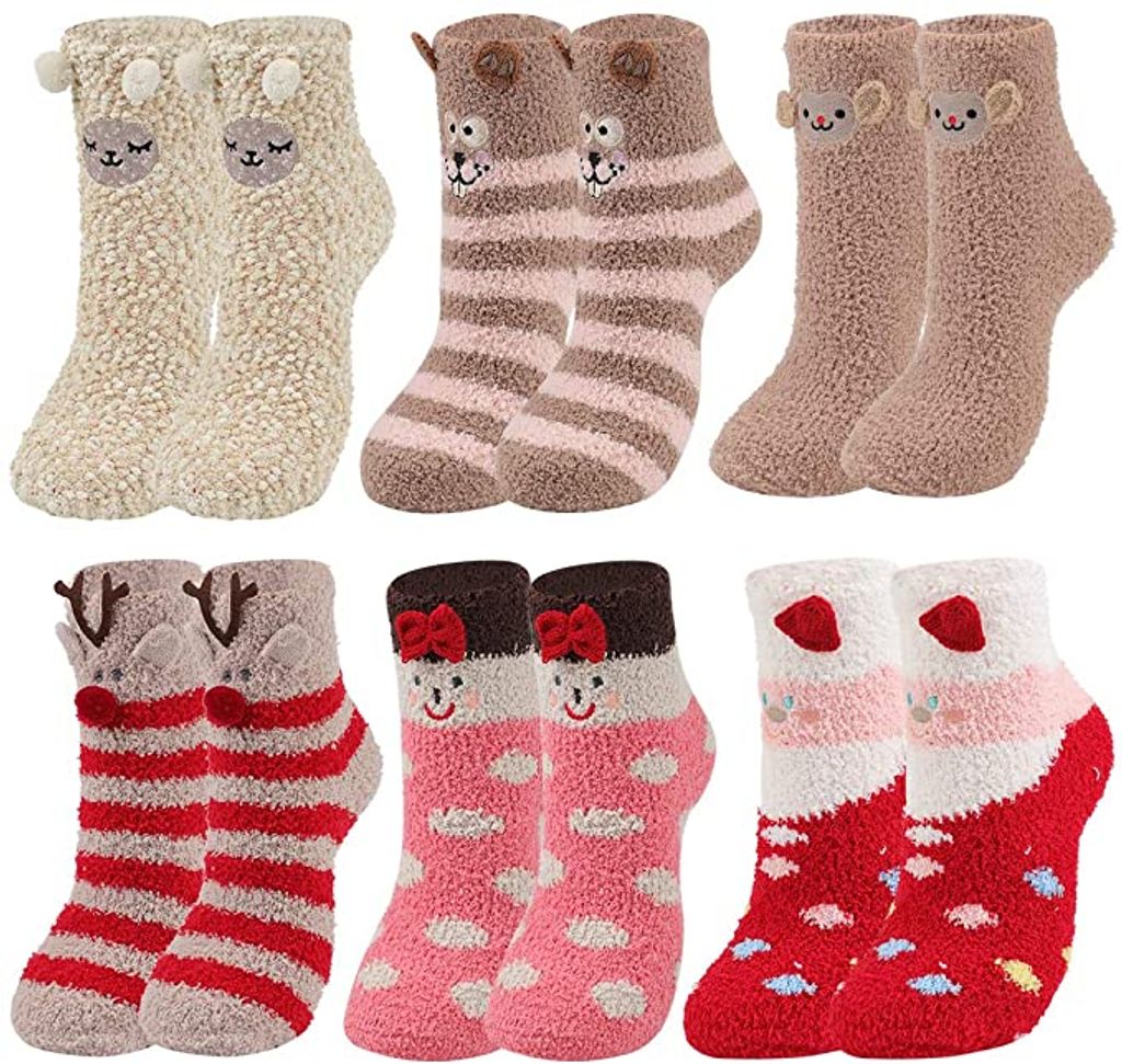 Weihnachtssocken Lustige Socken Damen Herren Weihnachten Wintersocken Geschenken 