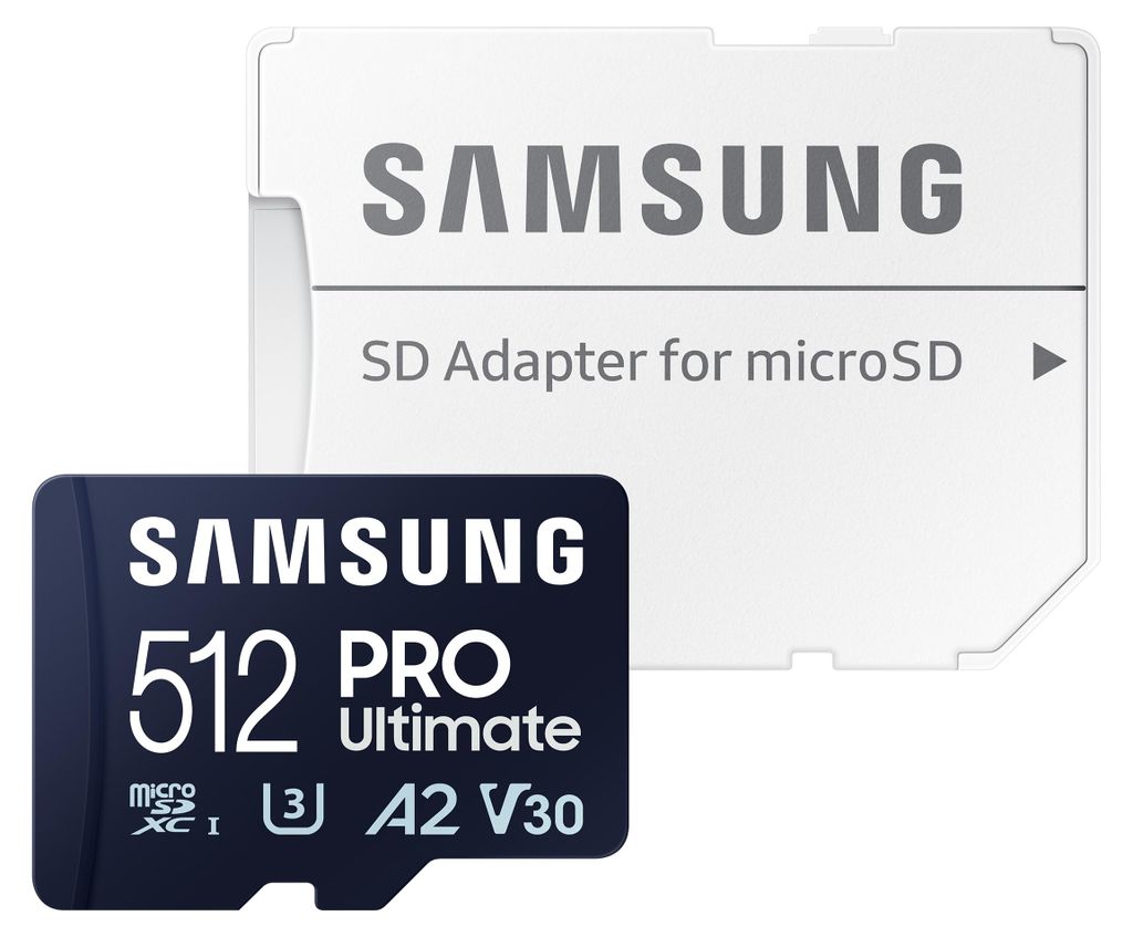 Samsung PRO Ultimate microSD 512 GB, Speicherkarte, (UHS-I Produktbild 