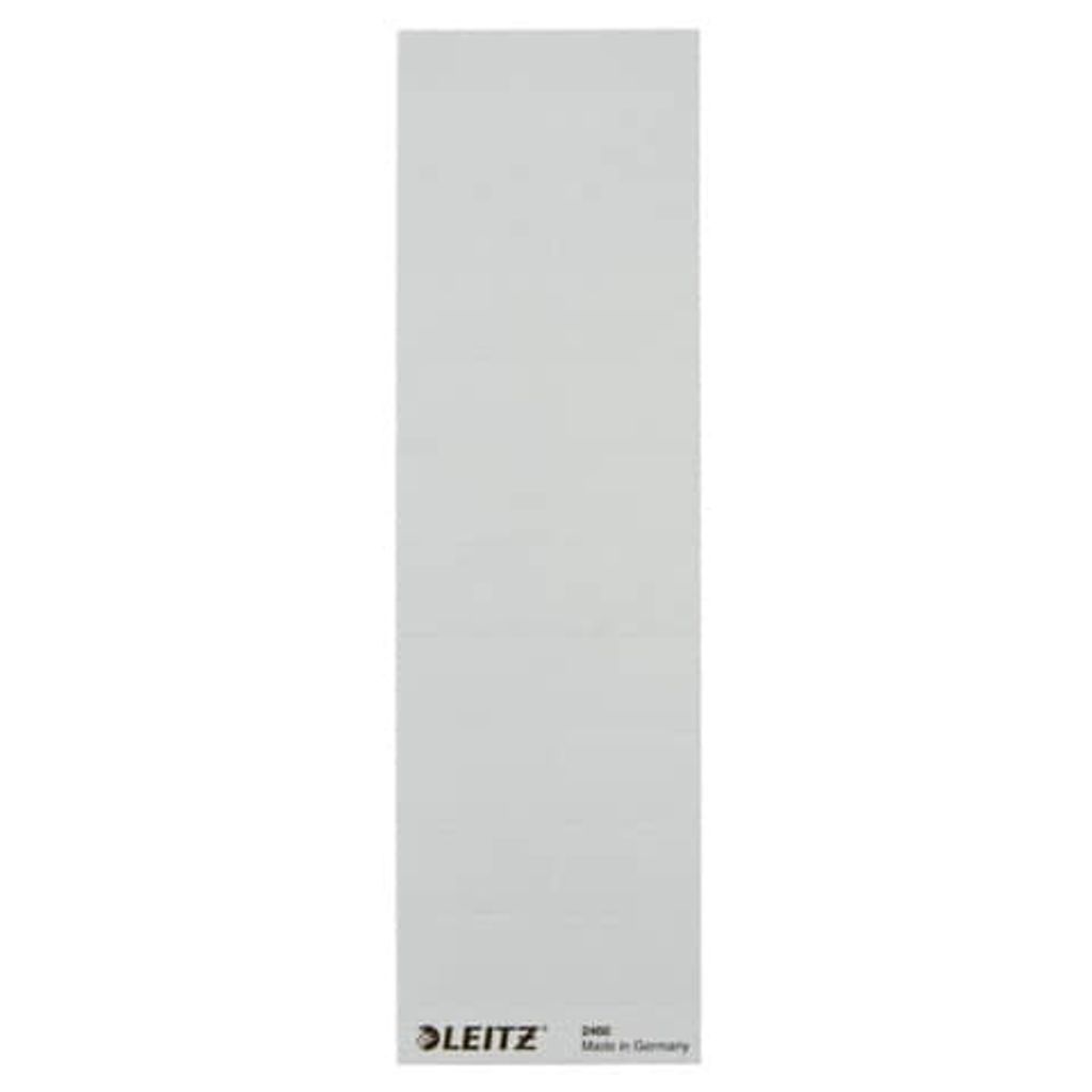 LEITZ 2460-00-01 Leitz 2460 Blanko-Schildchen, Karton, 200 Stück, weiß