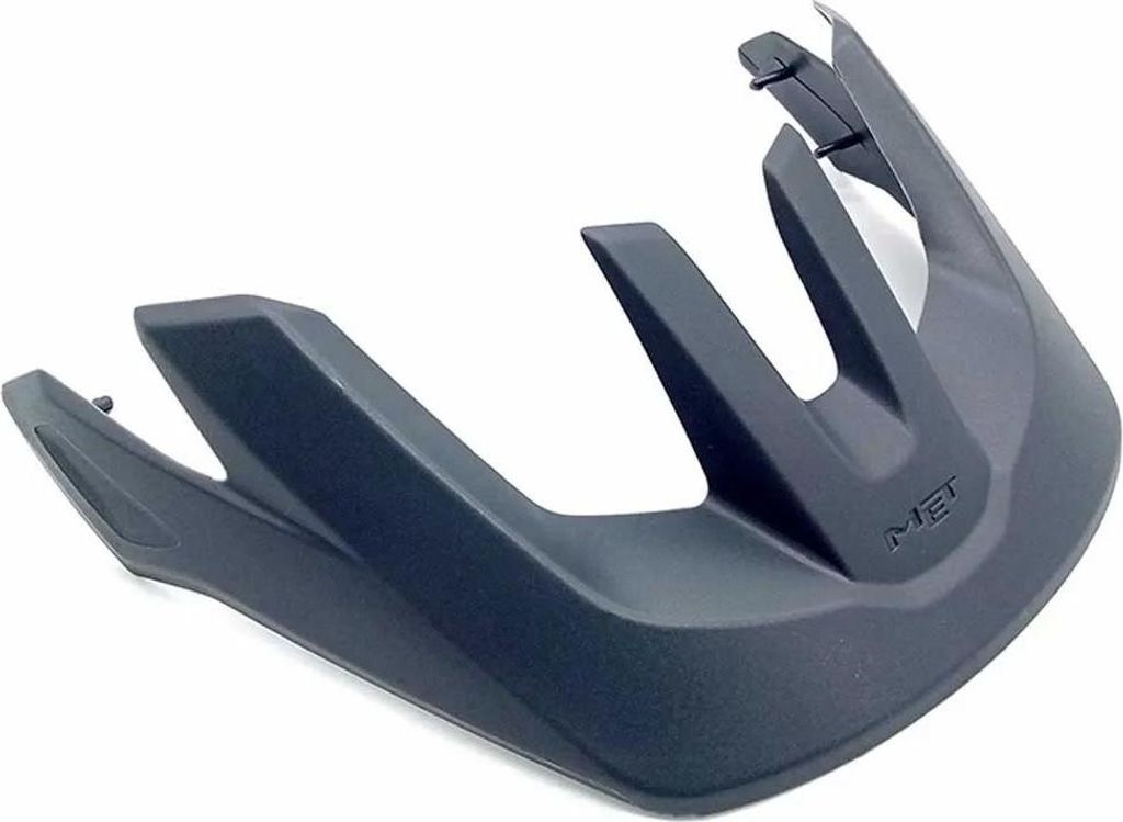 Met Echo Helm Ersatzvisier Schwarz Schwarz One Size