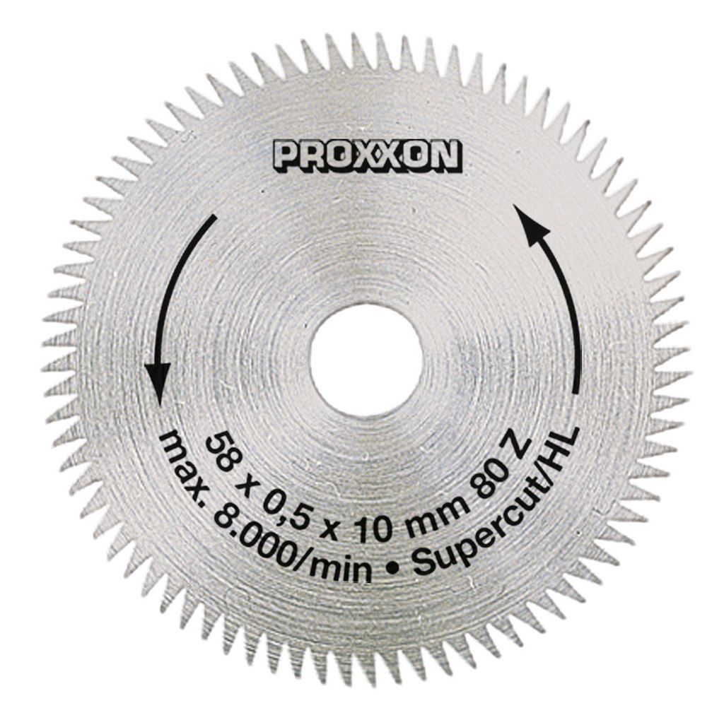 Lame de scie circulaire 'Super-Cut' Ø 58 mm - PROXXON - Image du produit 