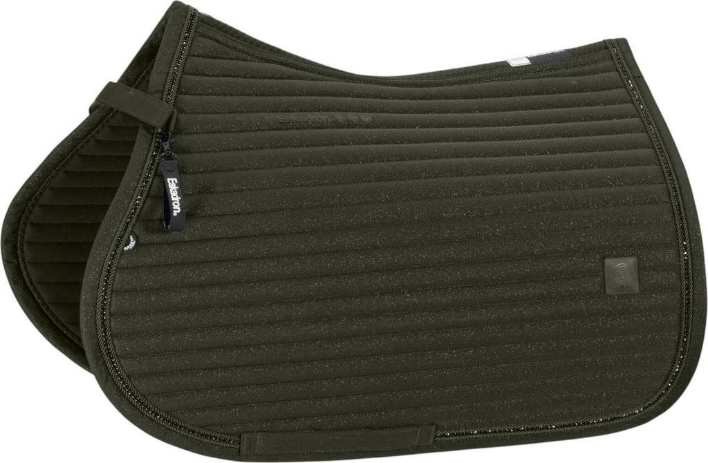 Eskadron Schabracke SPARKLE CRYSTAL deep green oliv DYNAMIC 25 H/W, Größe:VS