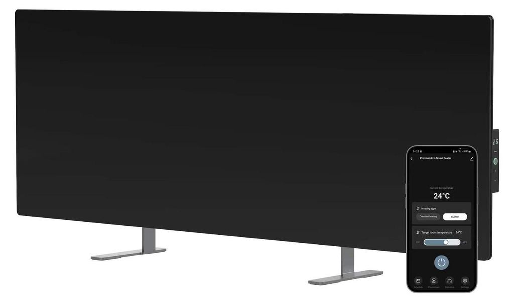Convecteur électrique au sol/mural AENO AGH0004S, écran Image du produit 