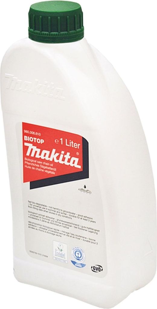 Makita Sägekettenöl Biotop 1l - 980008610 Produktbild 