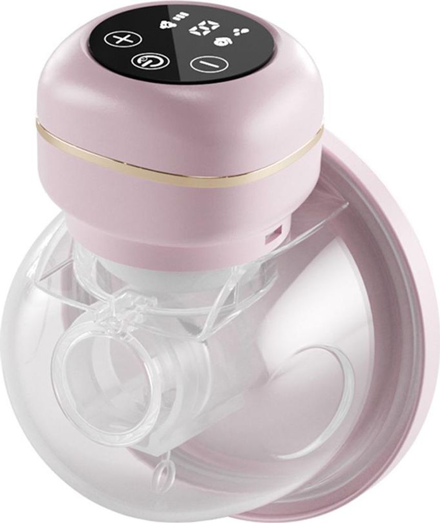Tragbare Milchpumpe Tragbare elektrische Milchpumpe Freihändig 3 Modi 9 Saugstufen Geräuscharm mit 26 mm Silikonflansch 150 ml Fassungsvermögen