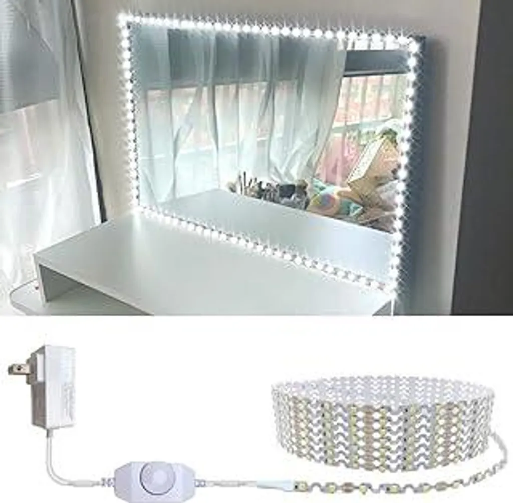 Hont Kit Luci Specchio Trucco LED 4M - Illuminazione Hollywood Professionale