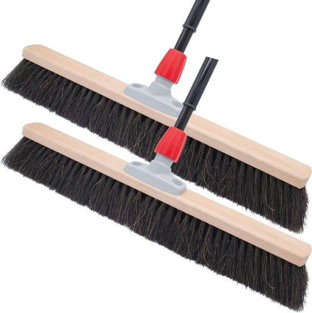 Teleskopbesen Pferdehaar 40cm breit